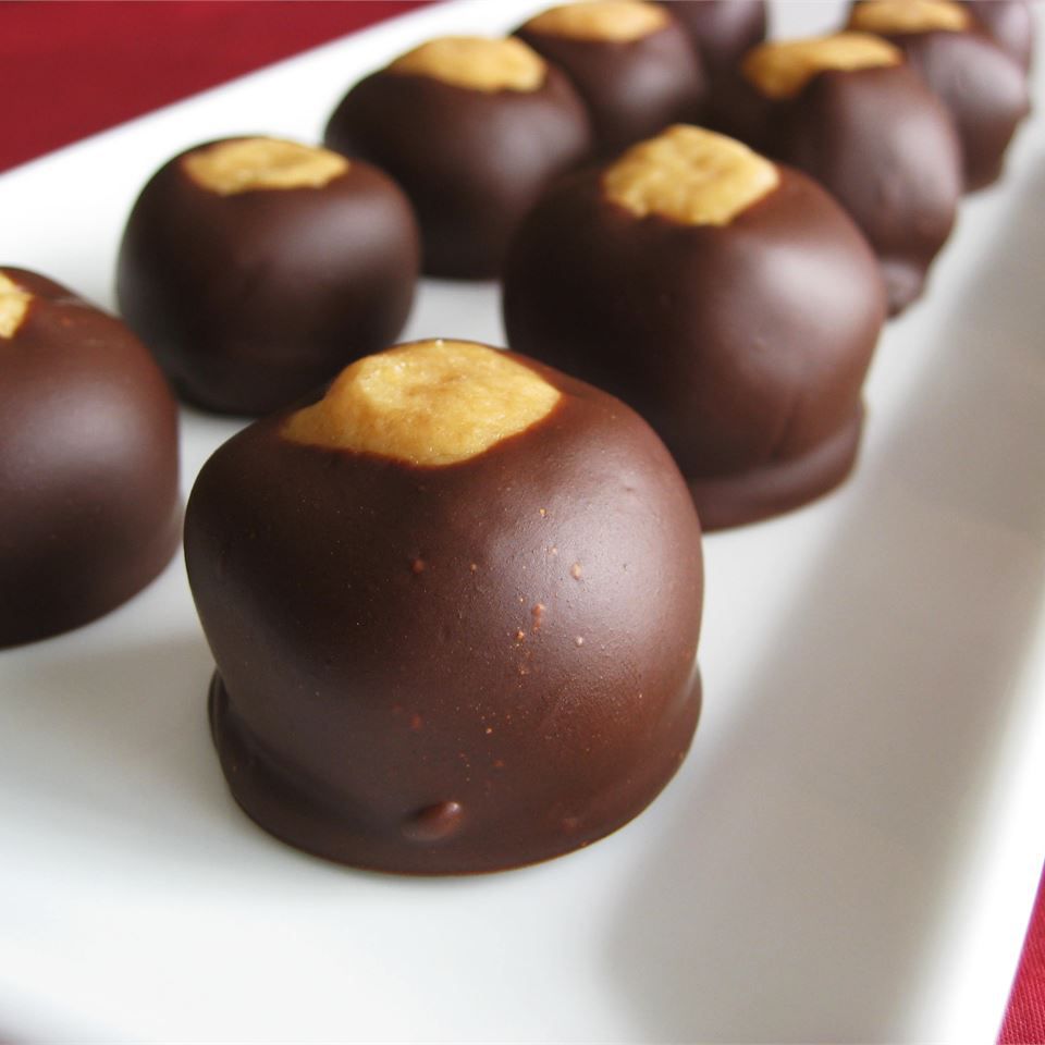 Peanut Butter Chocolate Buckeyes