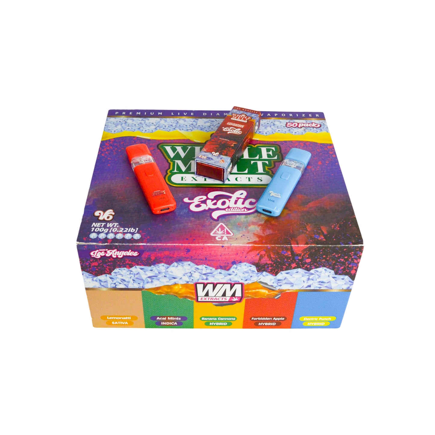 Whole Melt Extracts 2g Disposable v6 Exotic Edition