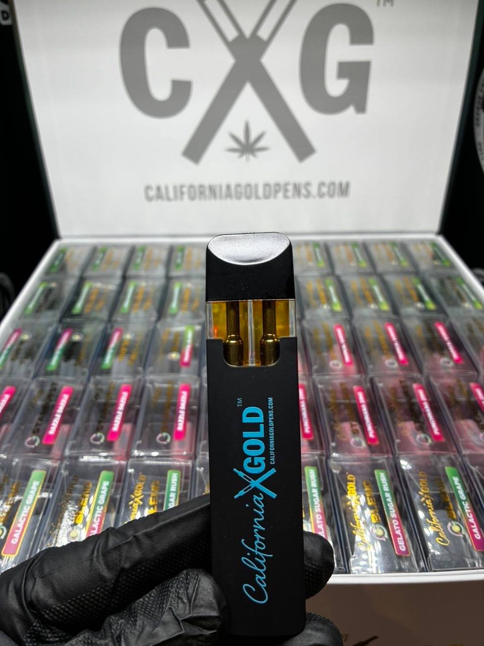 California Gold Fusion 3-IN-1 Disposable 3G