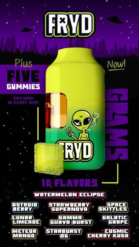 FRYD 2g Liquid Batter Live Resin + Gummies 'Dual Pack'