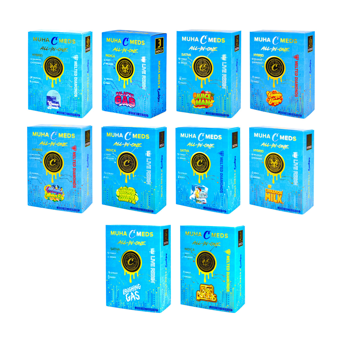 Cookies x Muha Med AIO 2G Disposable