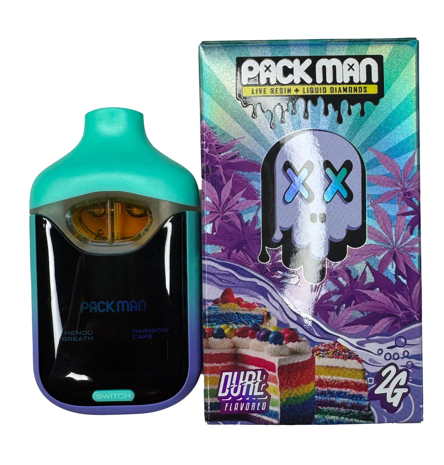 Packman 2g Dual Flavor Disposable