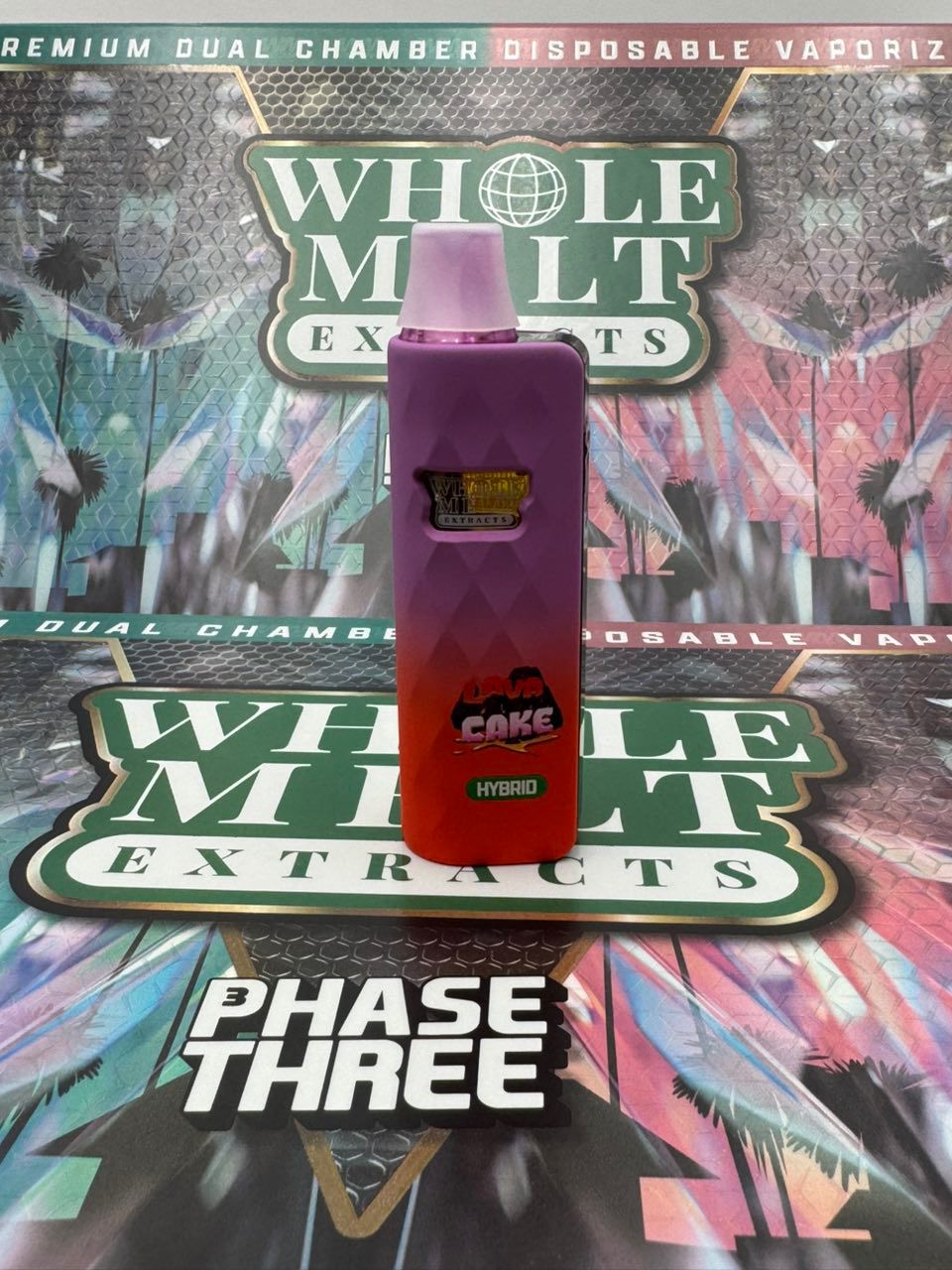 Whole Melt Extracts Phase 3 Disposable2G Dual Vape