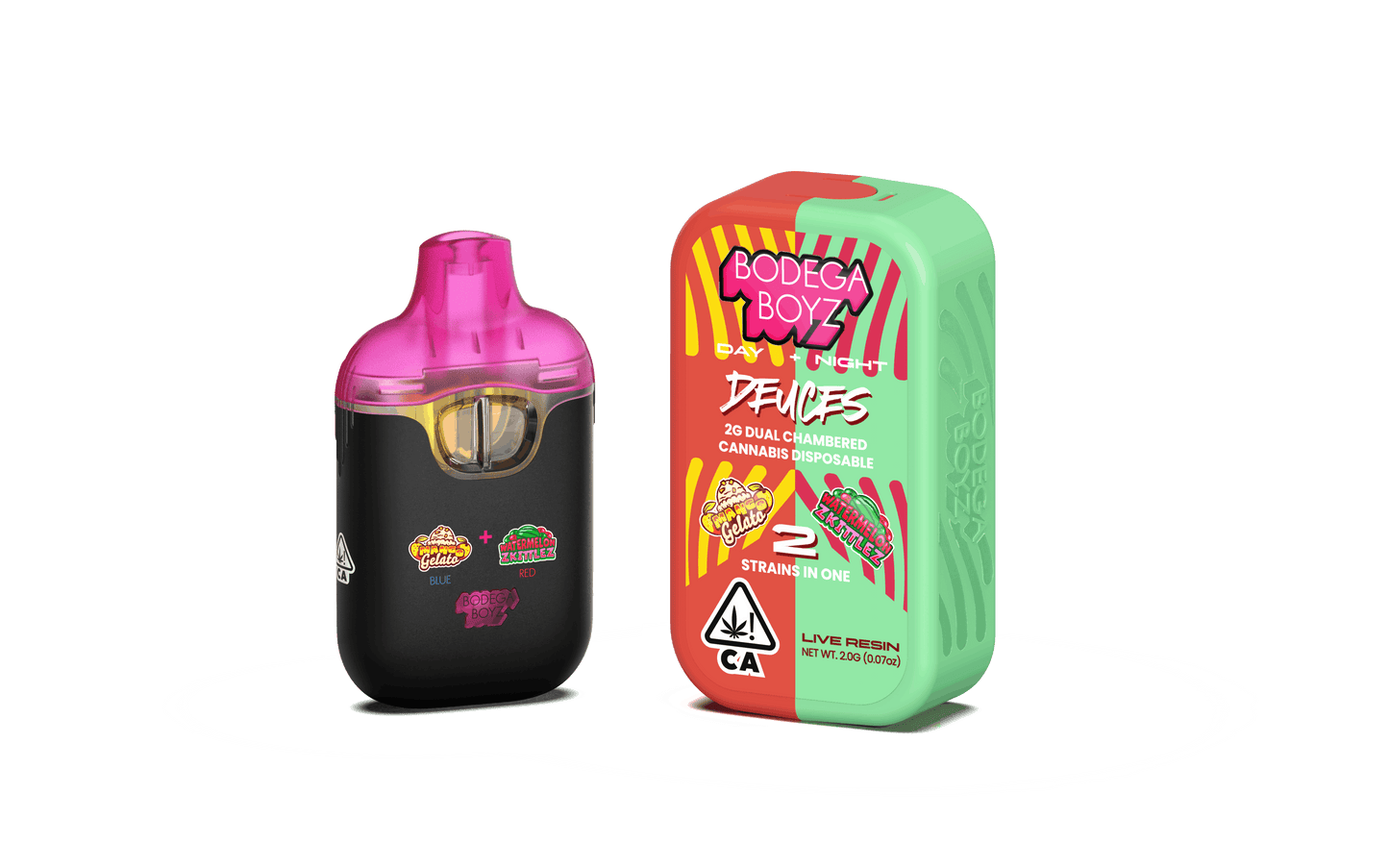 Bodega Boyz Deuces 2G Dual Chamber Disposable