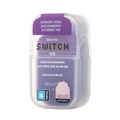 Boutiq Switch V5 (3 Flavors) 2g Disposable Vape