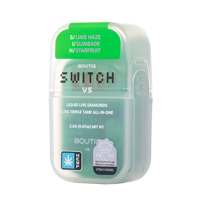Boutiq Switch V5 (3 Flavors) 2g Disposable Vape