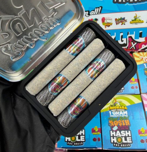 Hand Rolled Rosin Hash Hole Pre - Roll