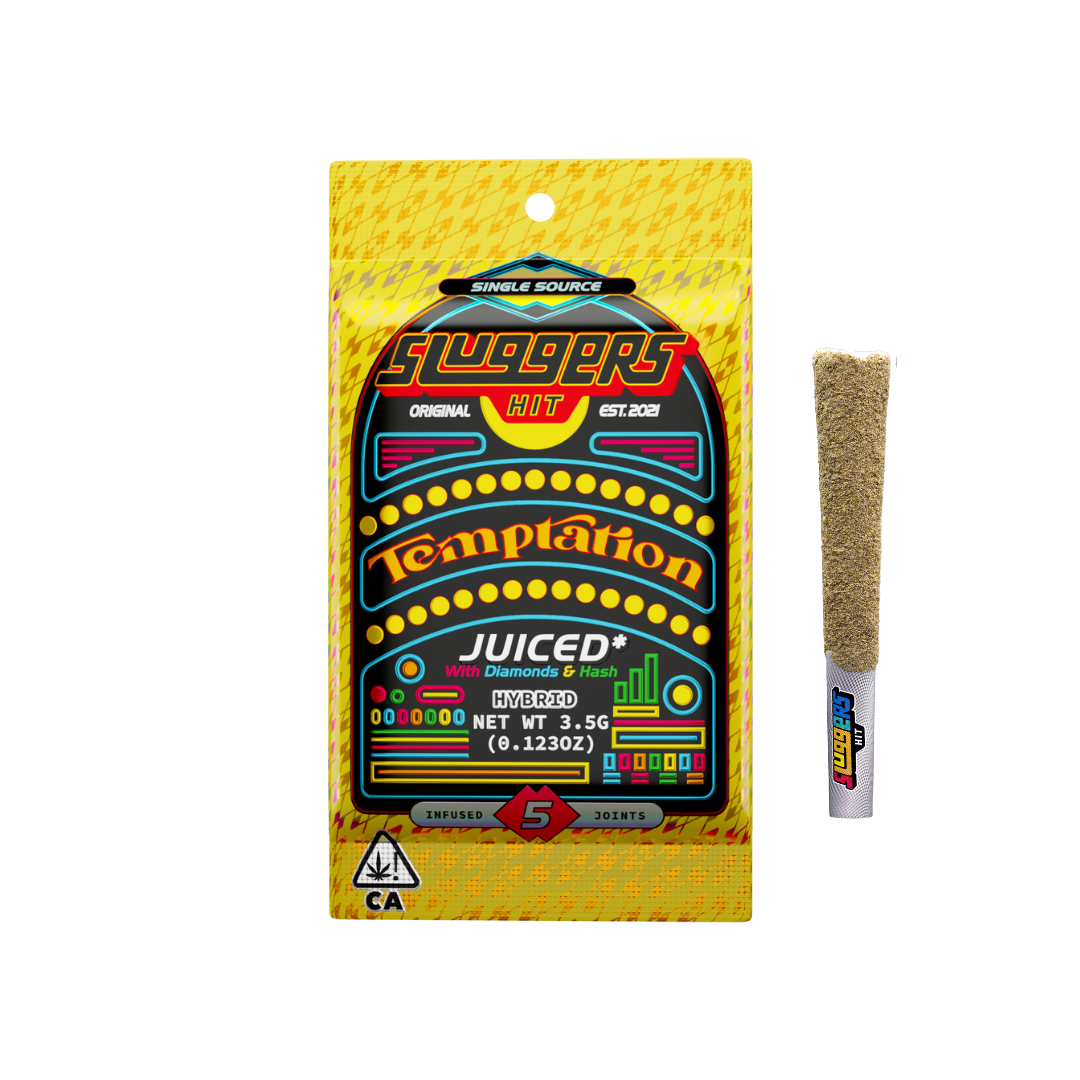 Sluggers 5 Pack Infused Pre Rolls